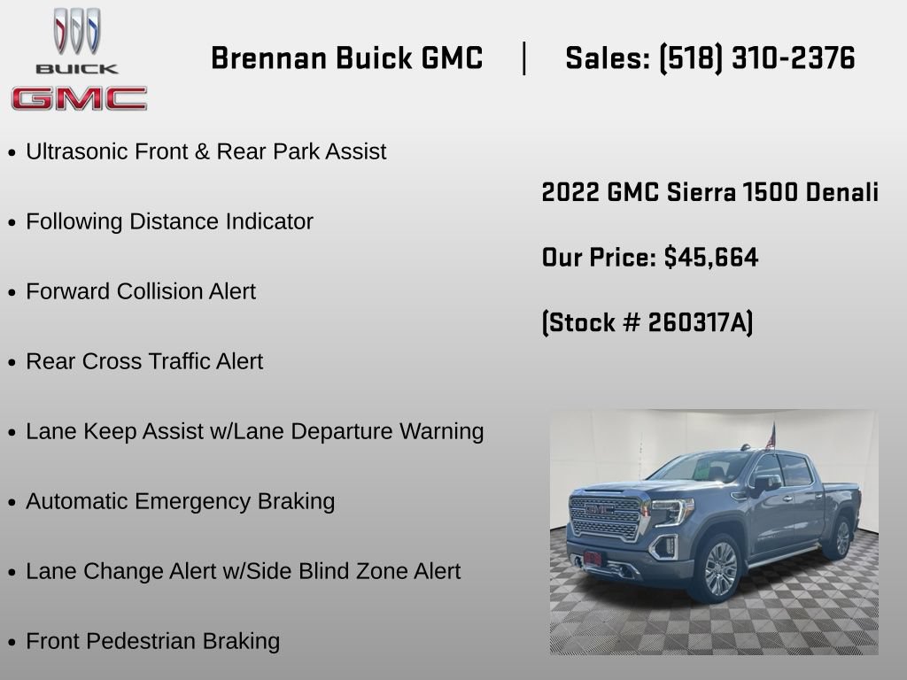 Certified 2022 GMC Sierra 1500 Denali w/ Denali Premium Package AWD/4WD image 24
