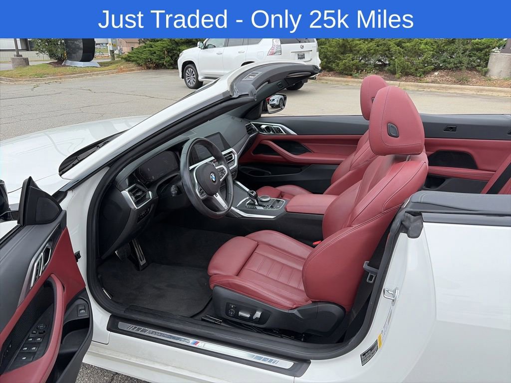 Used 2021 BMW 430i Convertible w/ M Sport Package RWD image 10
