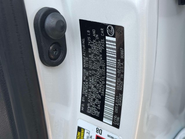 Certified 2020 Lexus ES 350 w/ Premium Package FWD image 24
