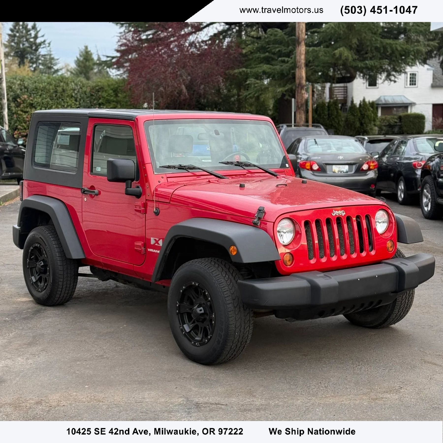 Used 2008 Jeep Wrangler X image 3