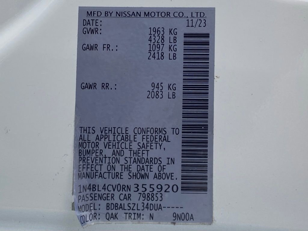 Used 2024 Nissan Altima 2.5 SR image 32