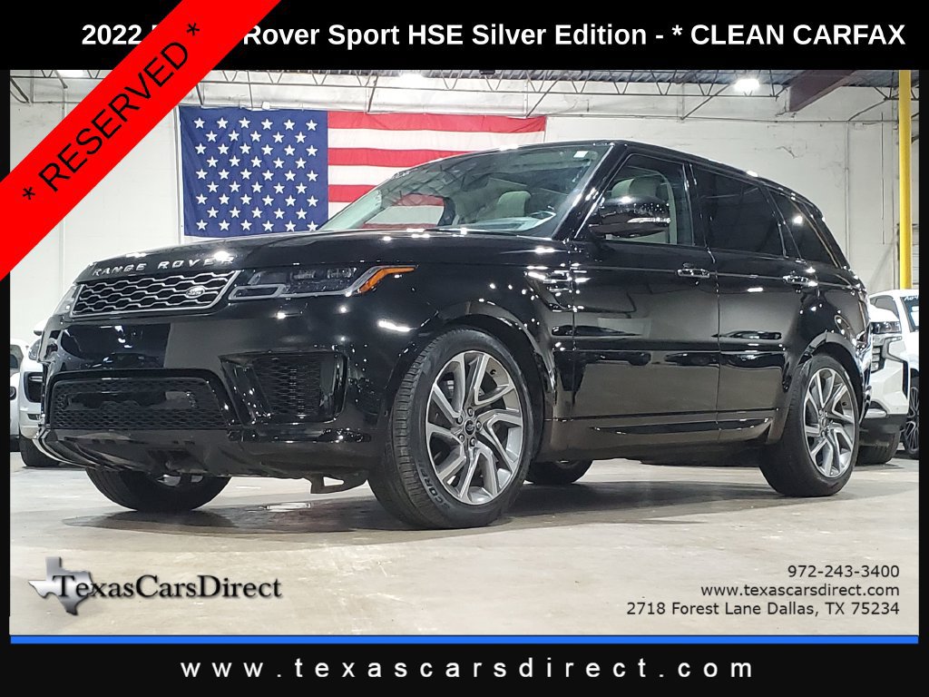 Used 2022 Land Rover Range Rover Sport HSE Silver Edition