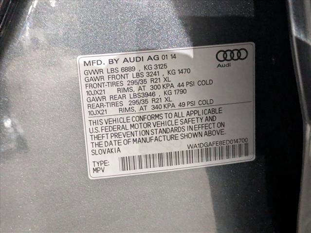 Used 2014 Audi Q7 3.0T S line Prestige w/ Technology Package image 24