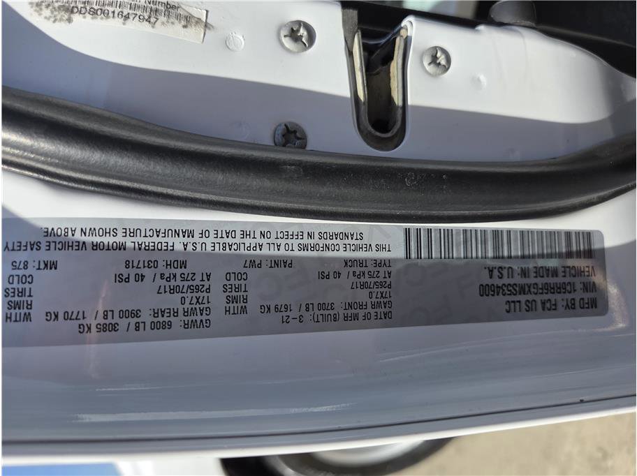 Used 2021 RAM 1500 Tradesman w/ Popular Equipment Group RWD image 17