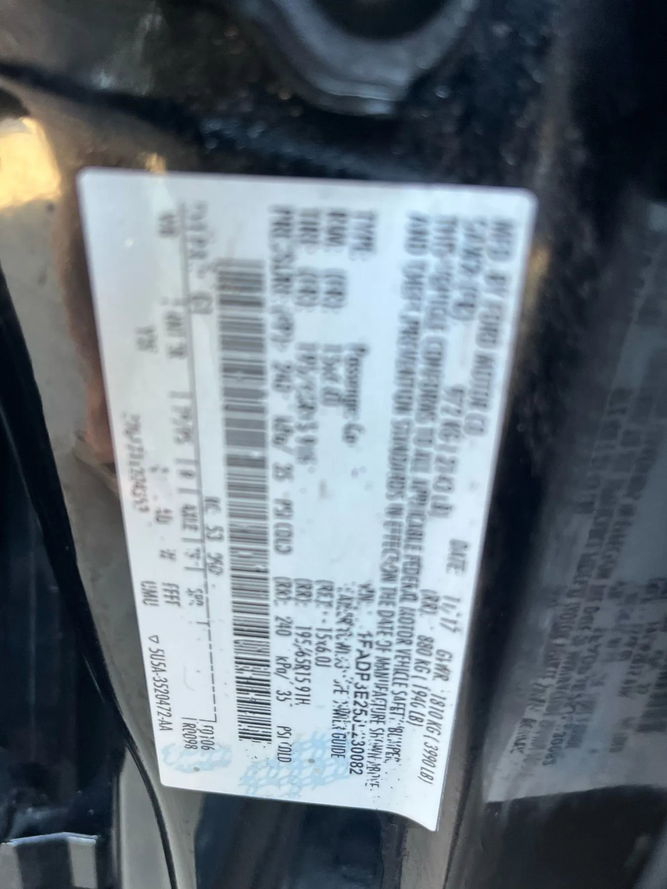 Used 2018 Ford Focus S FWD image 11