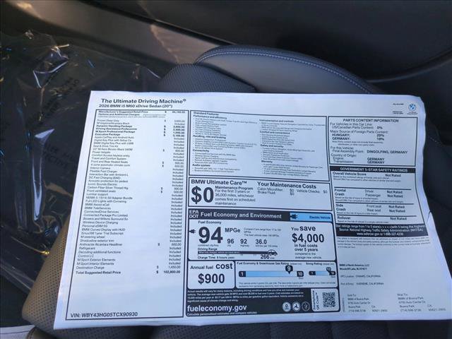 New 2026 BMW i5 M60 AWD/4WD image 18
