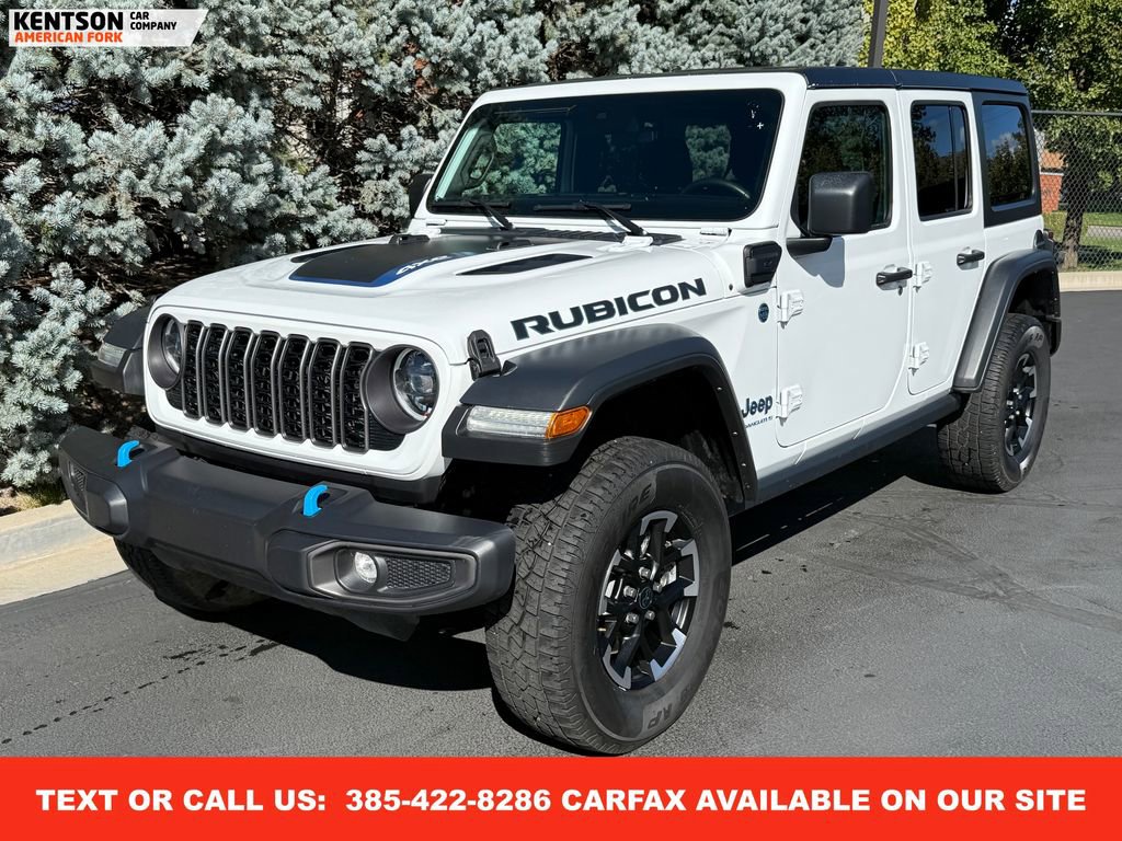 Used 2024 Jeep Wrangler Unlimited Rubicon 4xe image 3