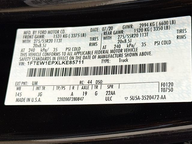 Used 2020 Ford F150 XL w/ Equipment Group 101A Mid image 25