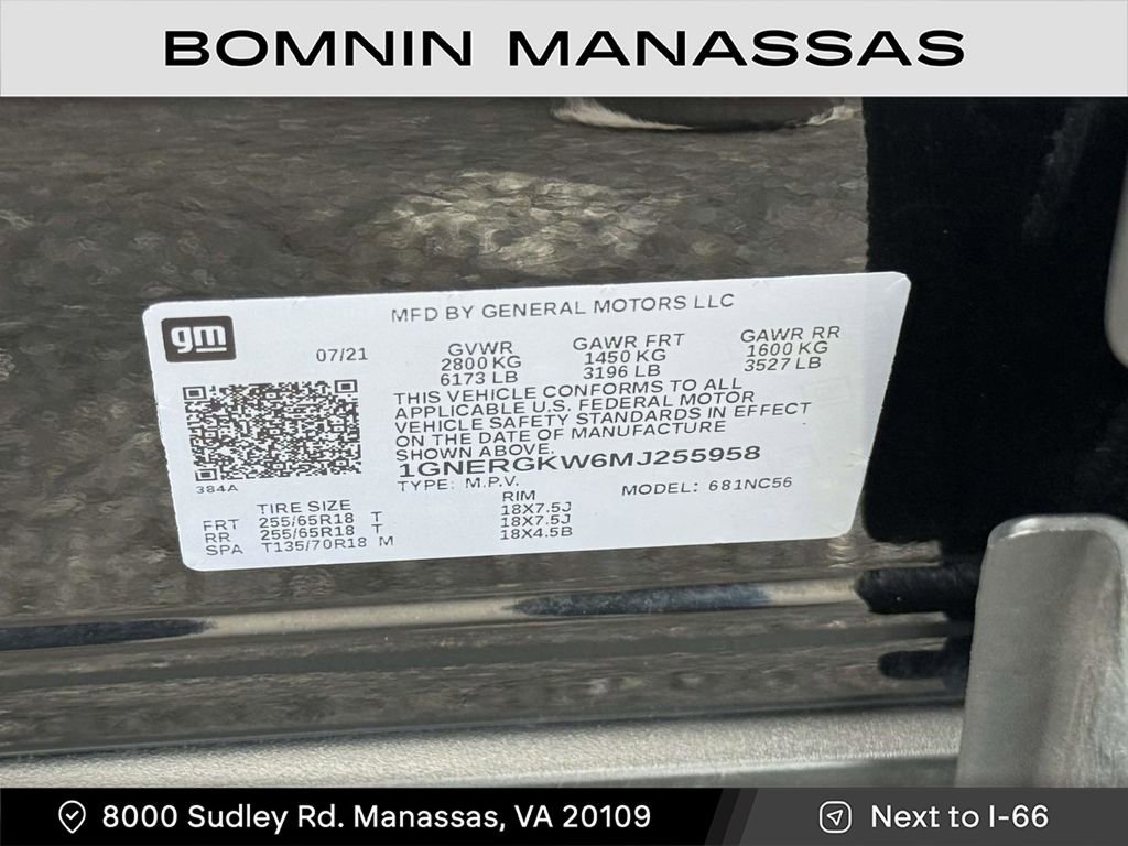 Used 2021 Chevrolet Traverse LT image 30