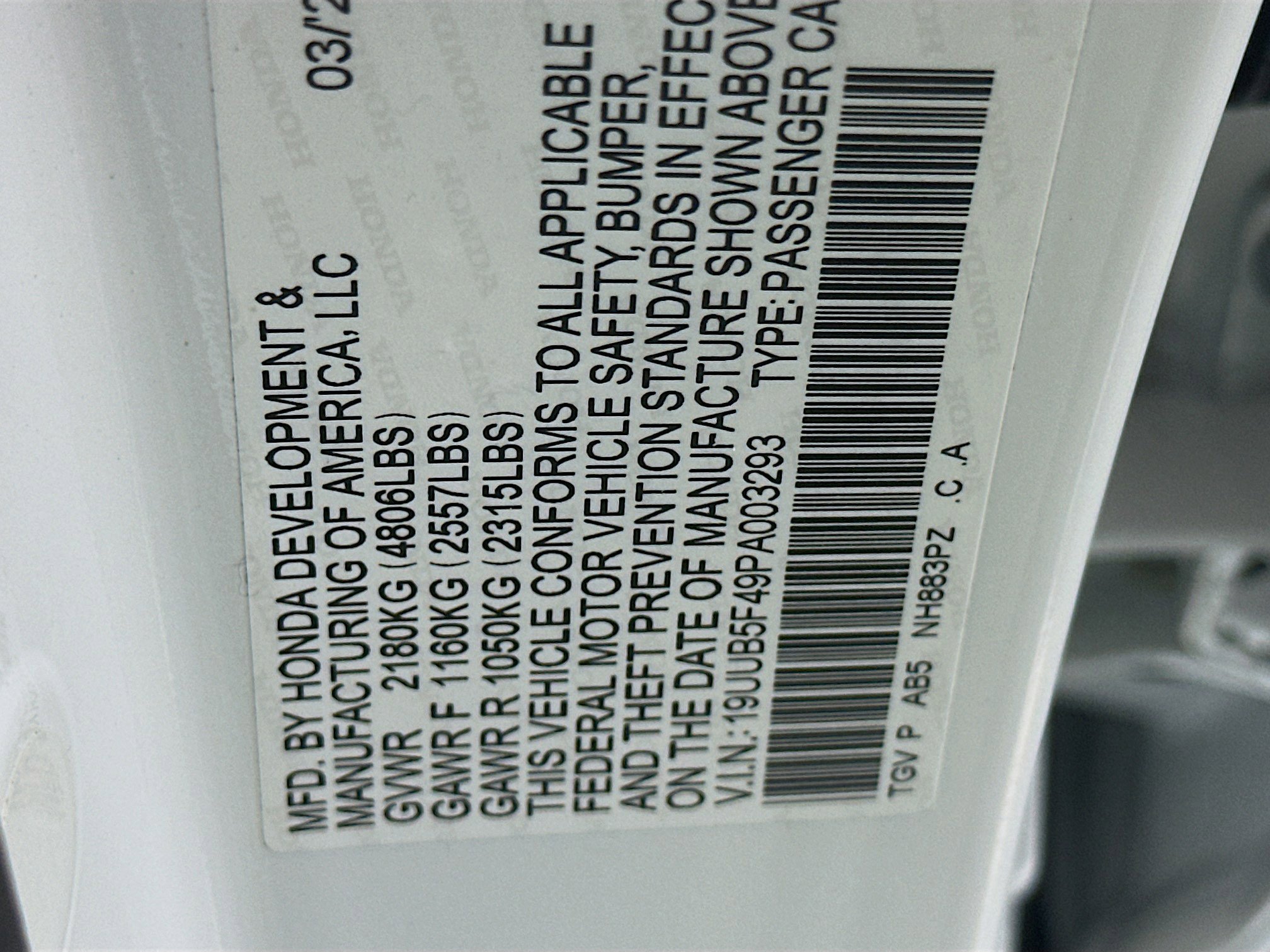 Used 2023 Acura TLX w/ Technology Package FWD image 12