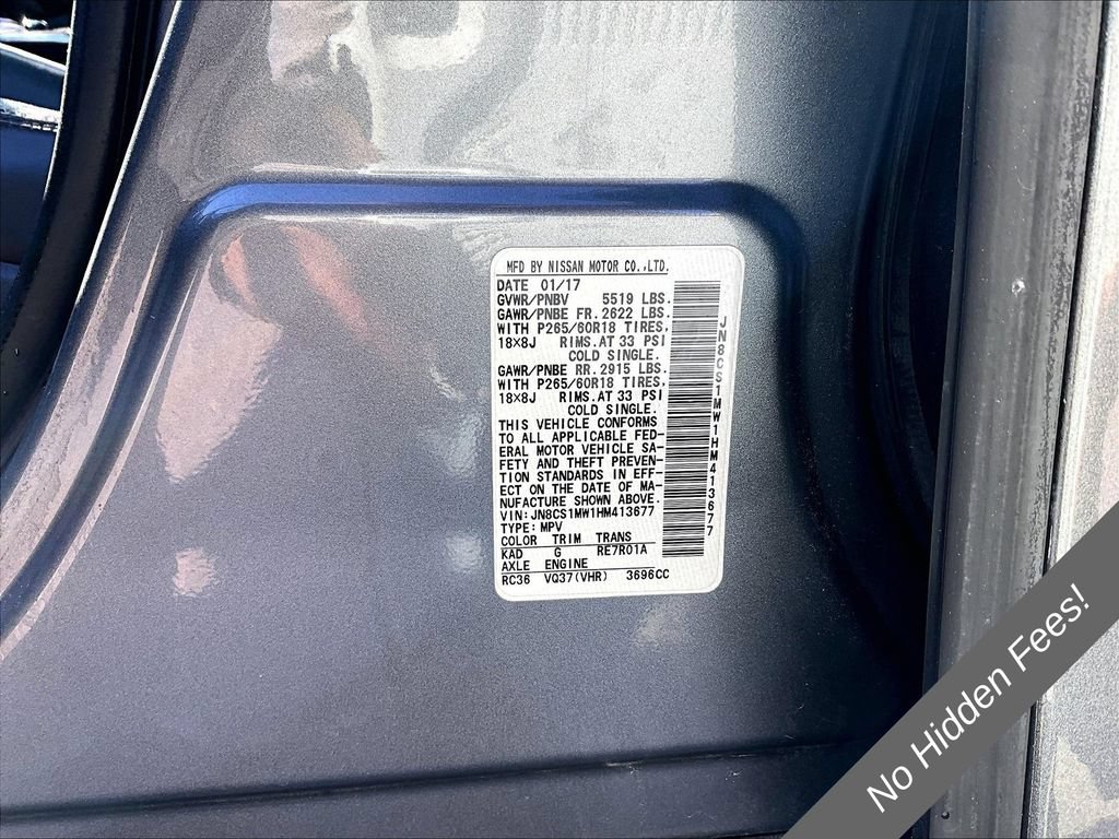 Used 2017 INFINITI QX70 AWD w/ Premium Package image 25