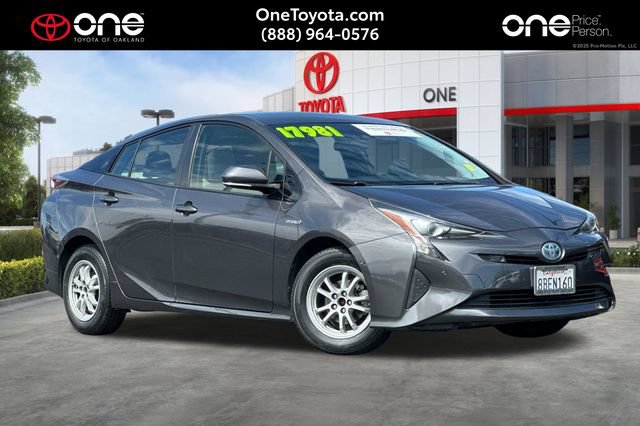 Certified 2017 Toyota Prius Two w/ Prius Two Safety Plus Package FWD image 1