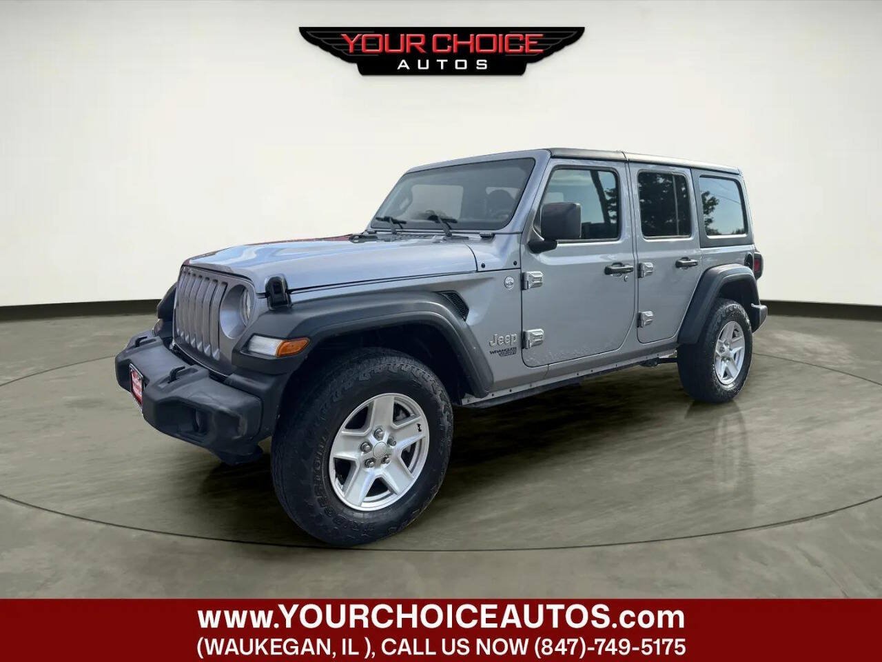 Used 2018 Jeep Wrangler Unlimited Sport AWD/4WD image 1