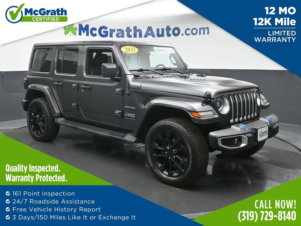 Used 2023 Jeep Wrangler Unlimited Sahara image 1