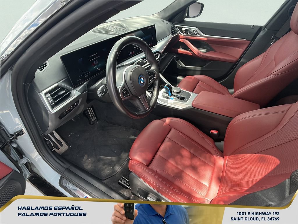 Used 2023 BMW i4 eDrive40 w/ M Sport Package RWD image 12