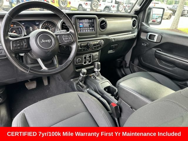 Certified 2021 Jeep Wrangler Unlimited Sport AWD/4WD image 18