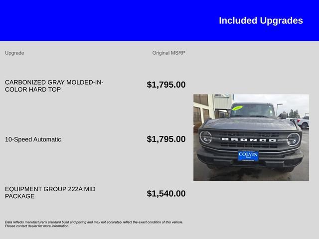 Certified 2025 Ford Bronco Big Bend image 13