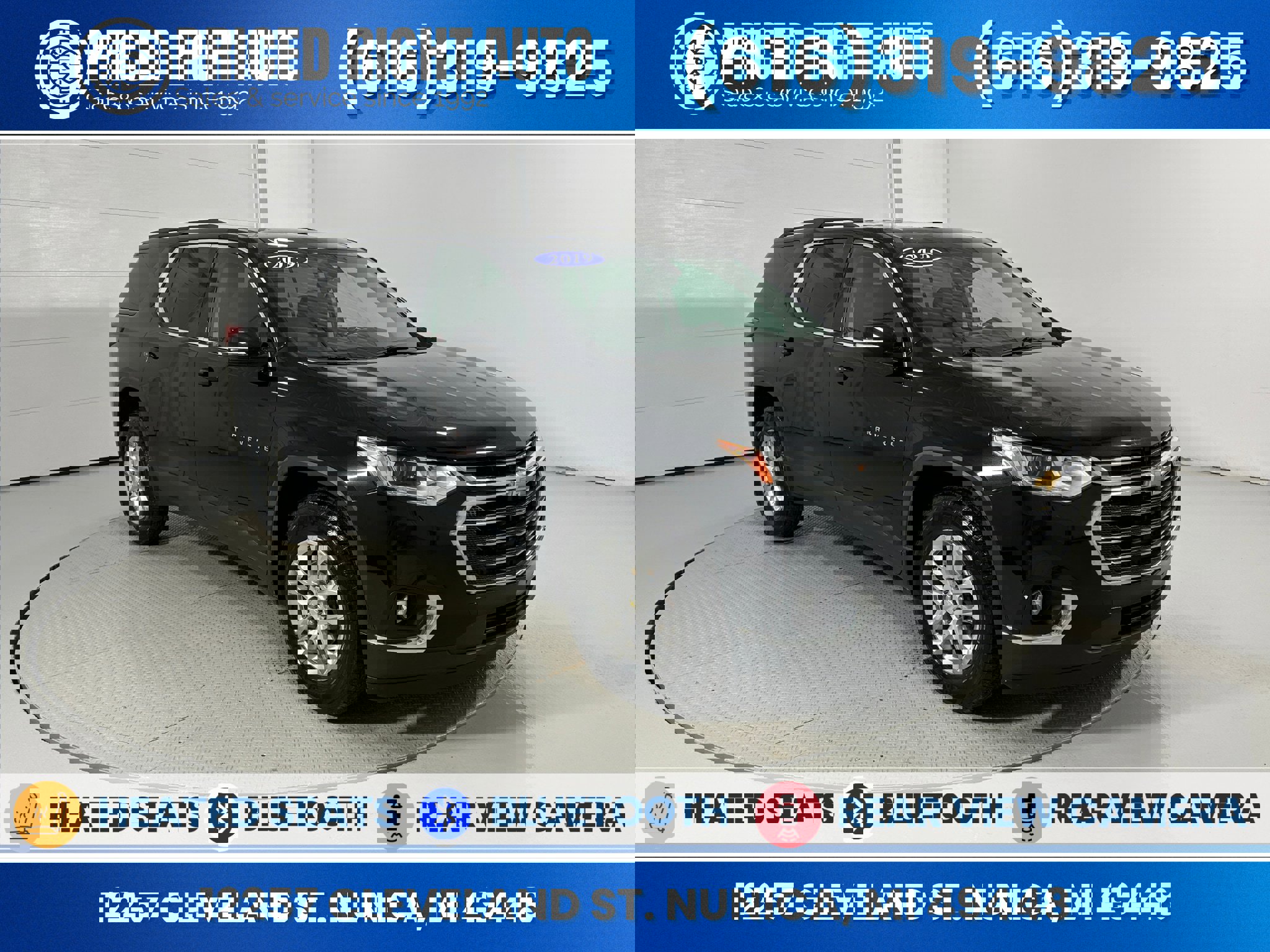 Used 2019 Chevrolet Traverse LT w/ LPO, Floor Liner Package image 1