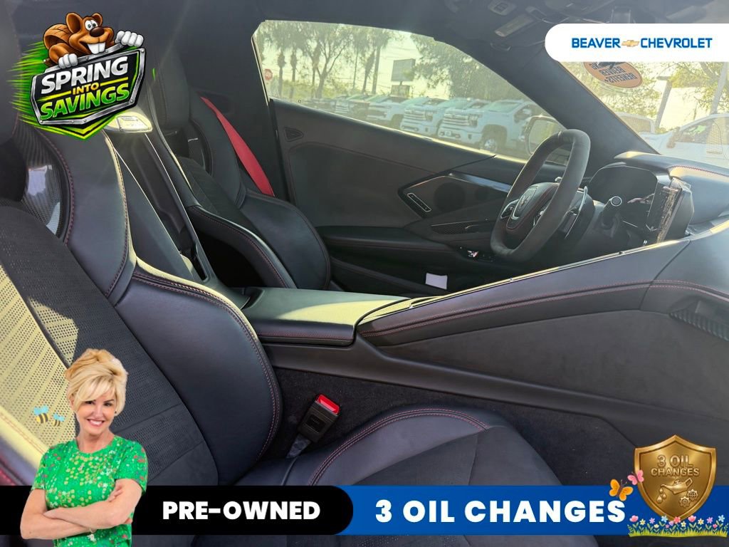 Used 2023 Chevrolet Corvette Stingray Premium Cpe w/ Engine Appearance Package RWD image 10