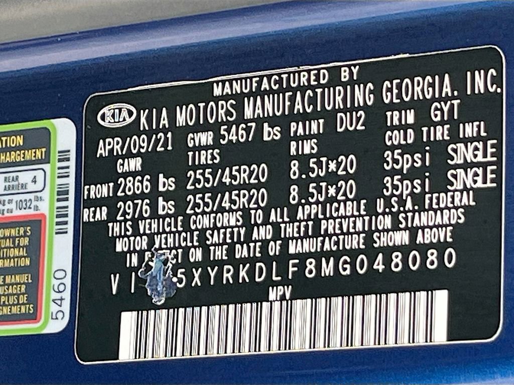 Used 2021 Kia Sorento SX image 34