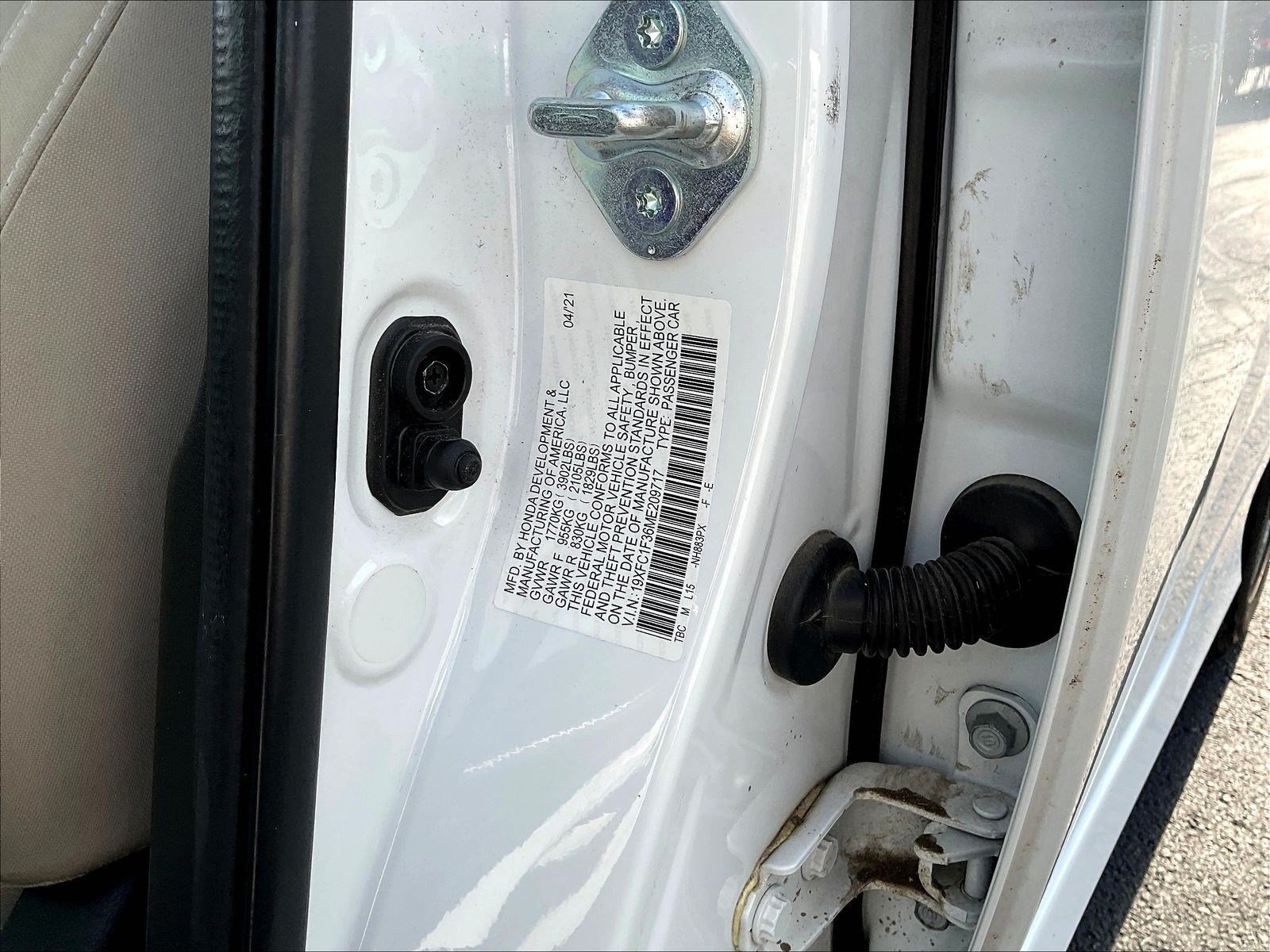 Used 2021 Honda Civic EX image 19