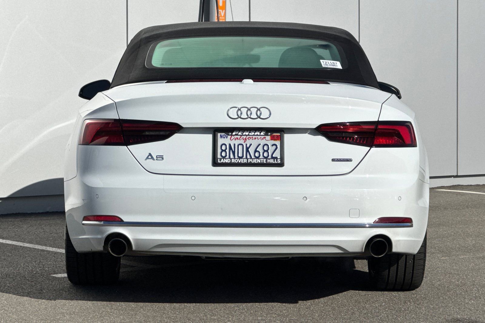 Used 2019 Audi A5 2.0T Prestige w/ 19" Design Line Wheel Package image 4