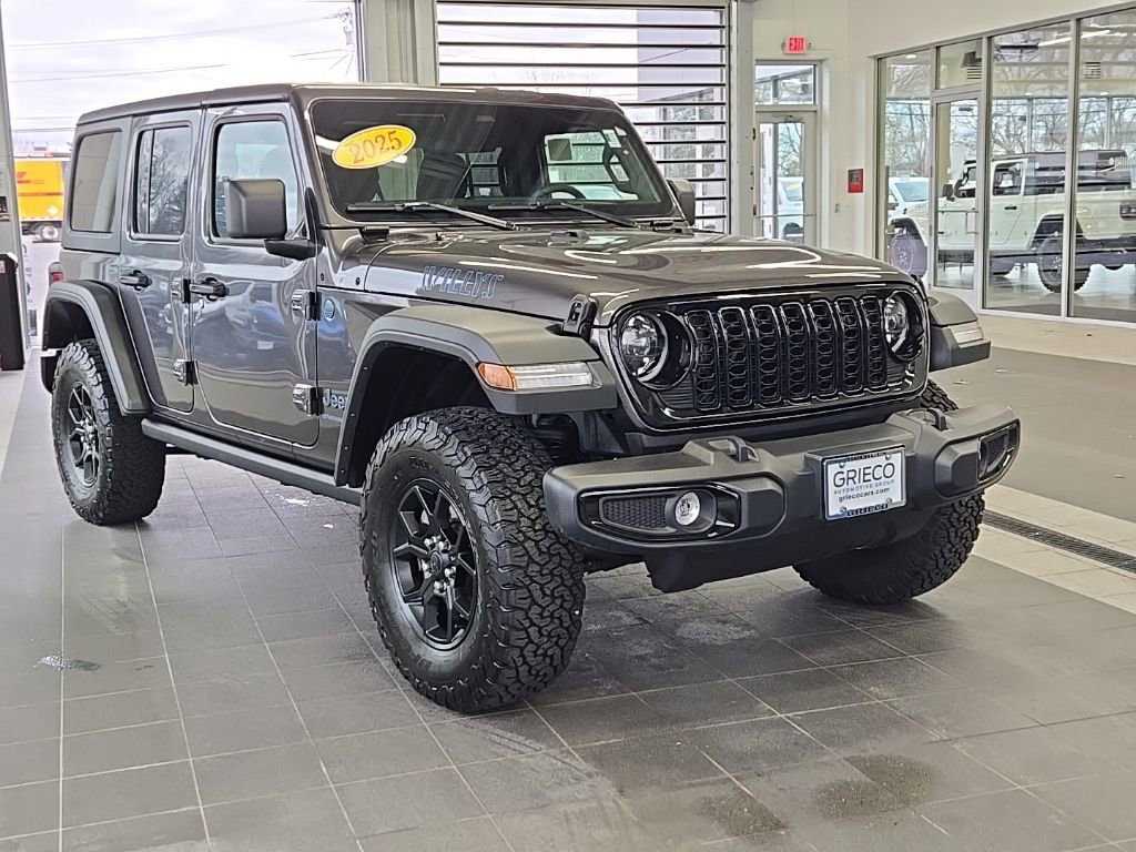 Used 2025 Jeep Wrangler Unlimited Sport S 4xe image 1