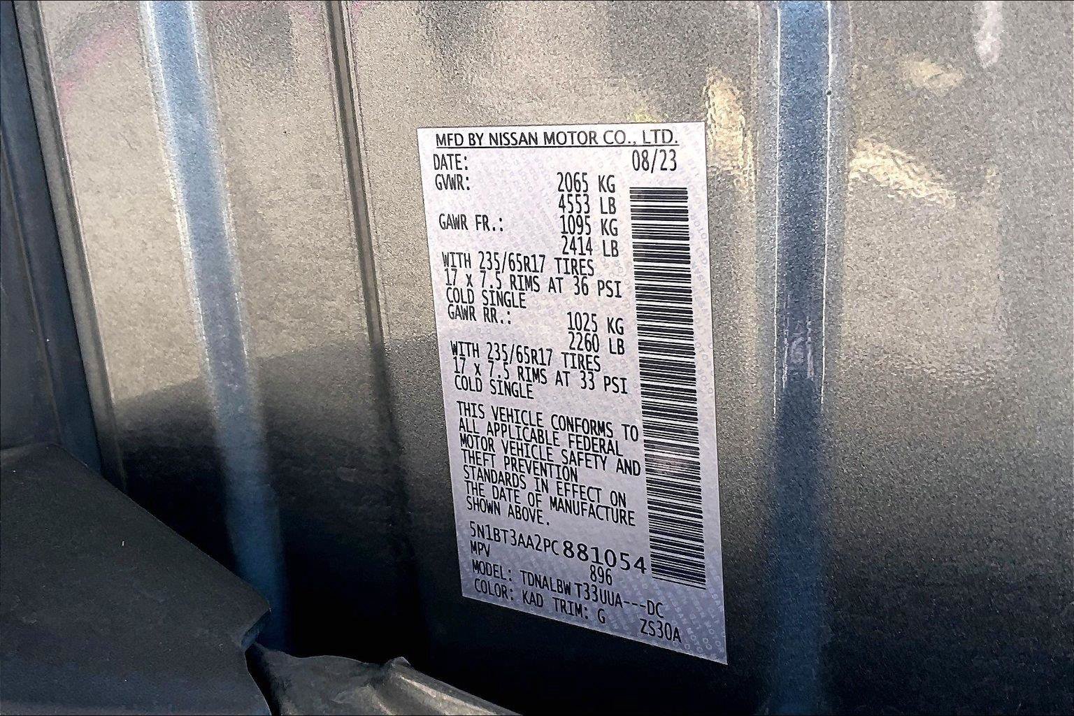 Certified 2023 Nissan Rogue S FWD image 34