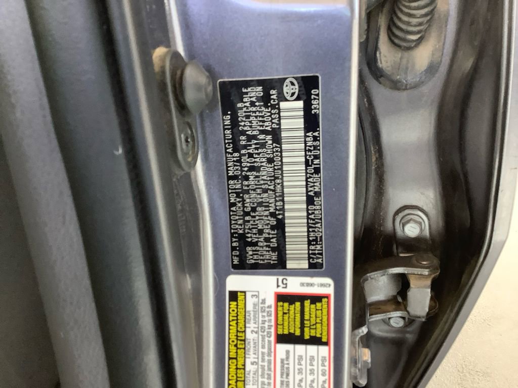 Used 2018 Toyota Camry LE FWD image 20