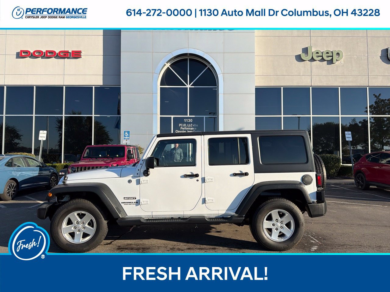 Used 2014 Jeep Wrangler Unlimited Sport w/ Quick Order Package 24S AWD/4WD image 6