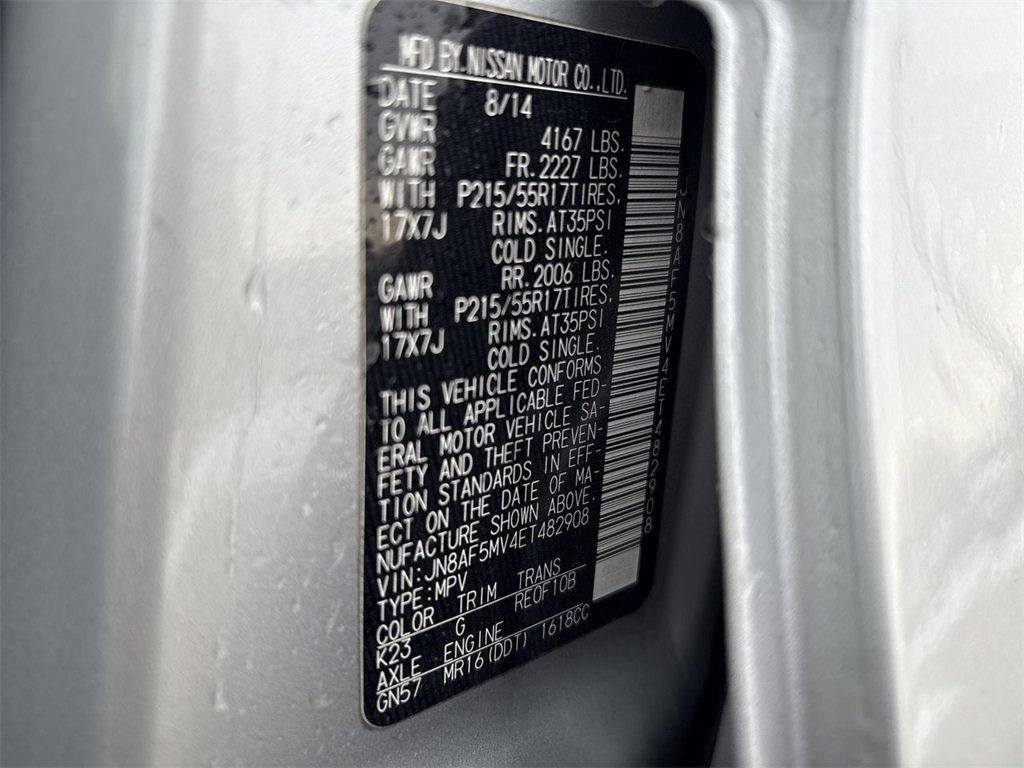 Used 2014 Nissan Juke SV w/ Navigation Package image 15