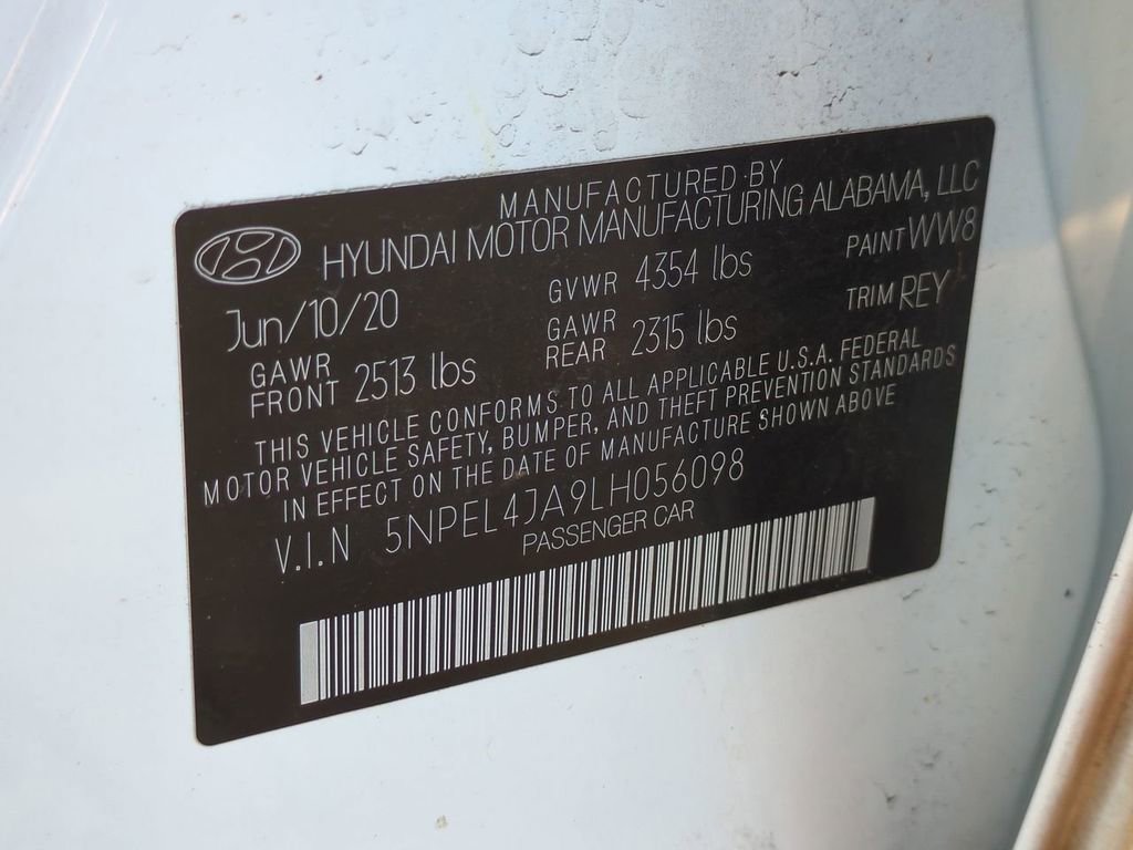 Used 2020 Hyundai Sonata SEL image 30