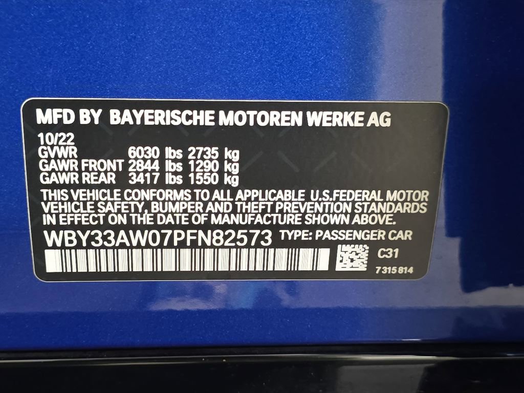 Certified 2023 BMW i4 M50 w/ Premium Package image 34