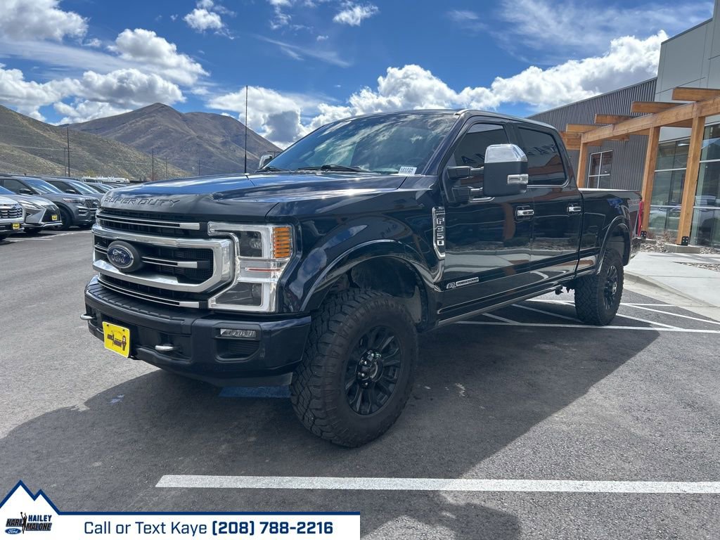 Used 2022 Ford F350 Platinum w/ Tremor Off-Road Package image 3
