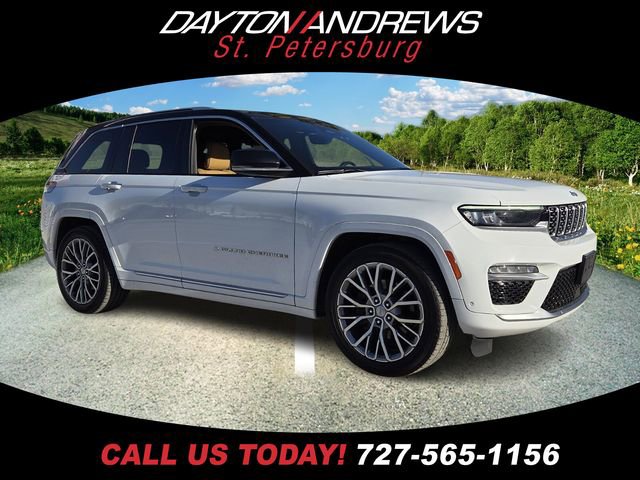 Certified 2022 Jeep Grand Cherokee Summit w/ Luxury Tech Group V