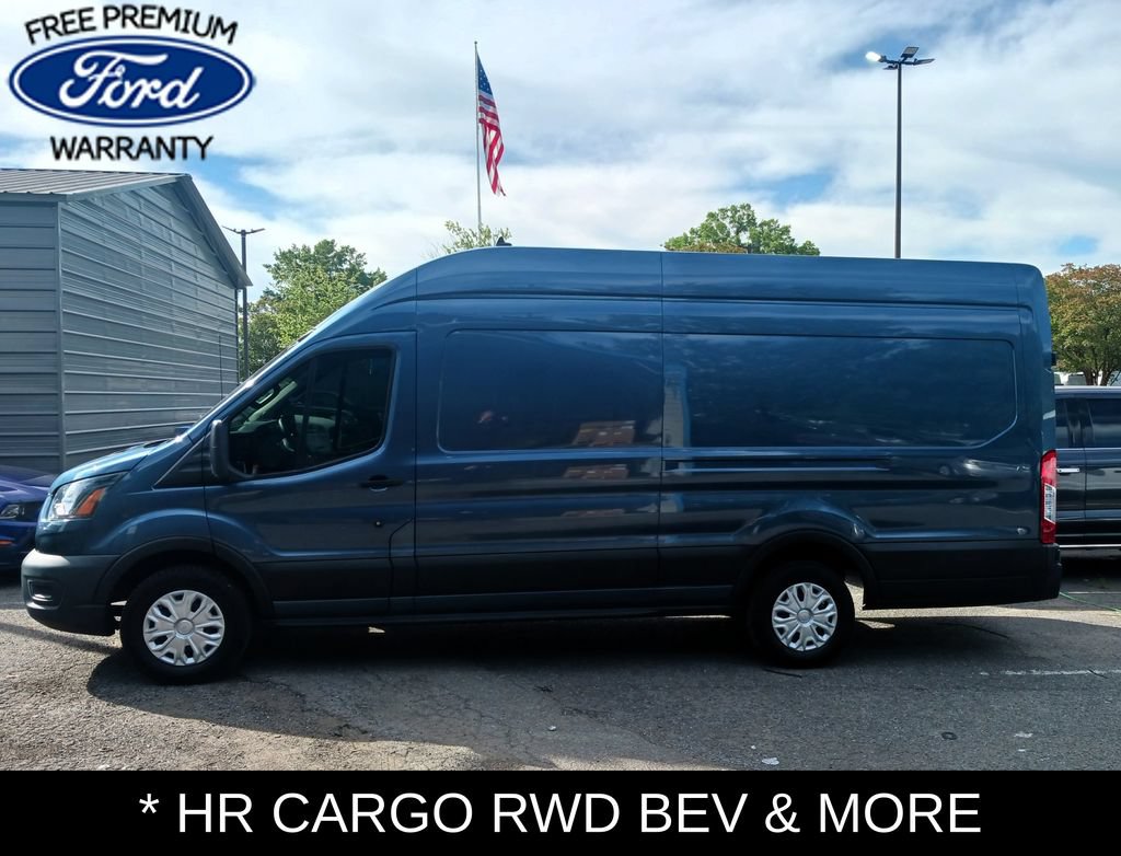 Used 2023 Ford E-Transit 148 High Roof Extended w/ Load Area Protection Package RWD image 2