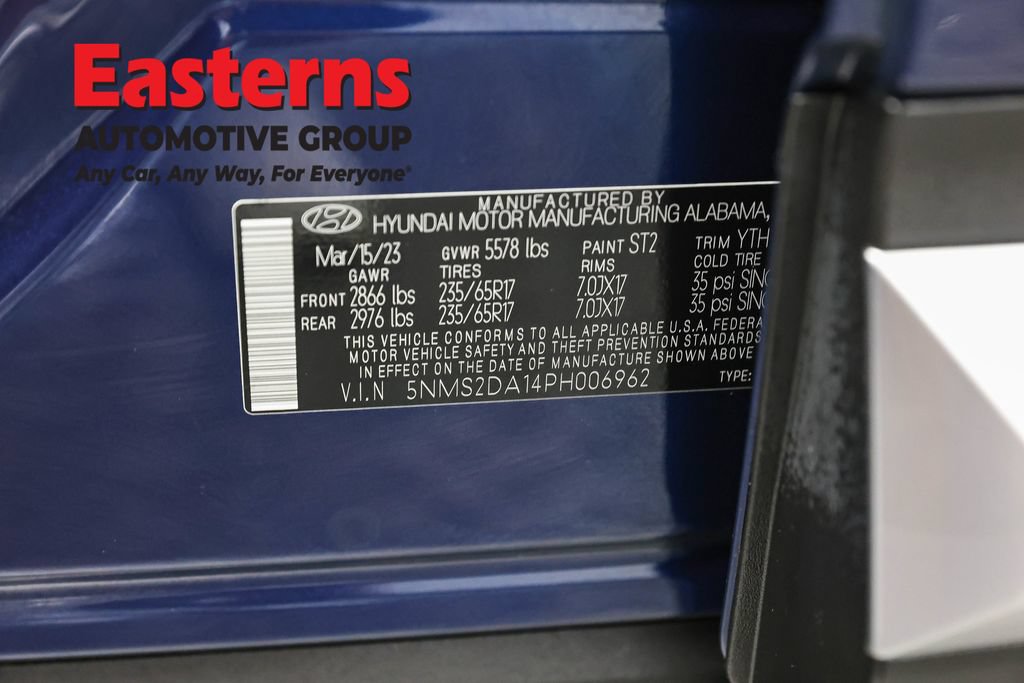 Used 2023 Hyundai Santa Fe Blue AWD/4WD image 34