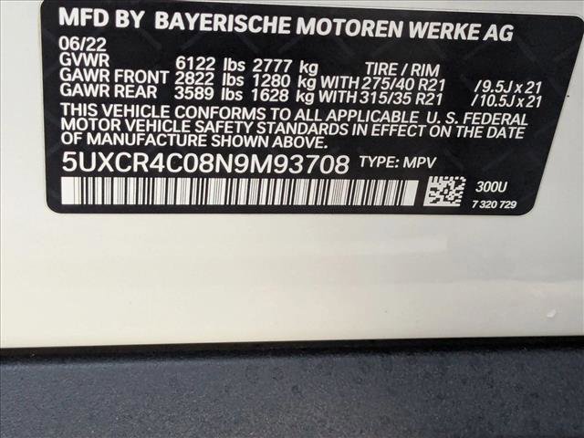 Used 2022 BMW X5 sDrive40i w/ Parking Assistance Package image 26