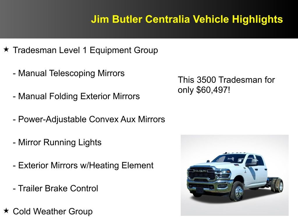New 2026 RAM 3500 Tradesman w/ Chrome Appearance Group image 14