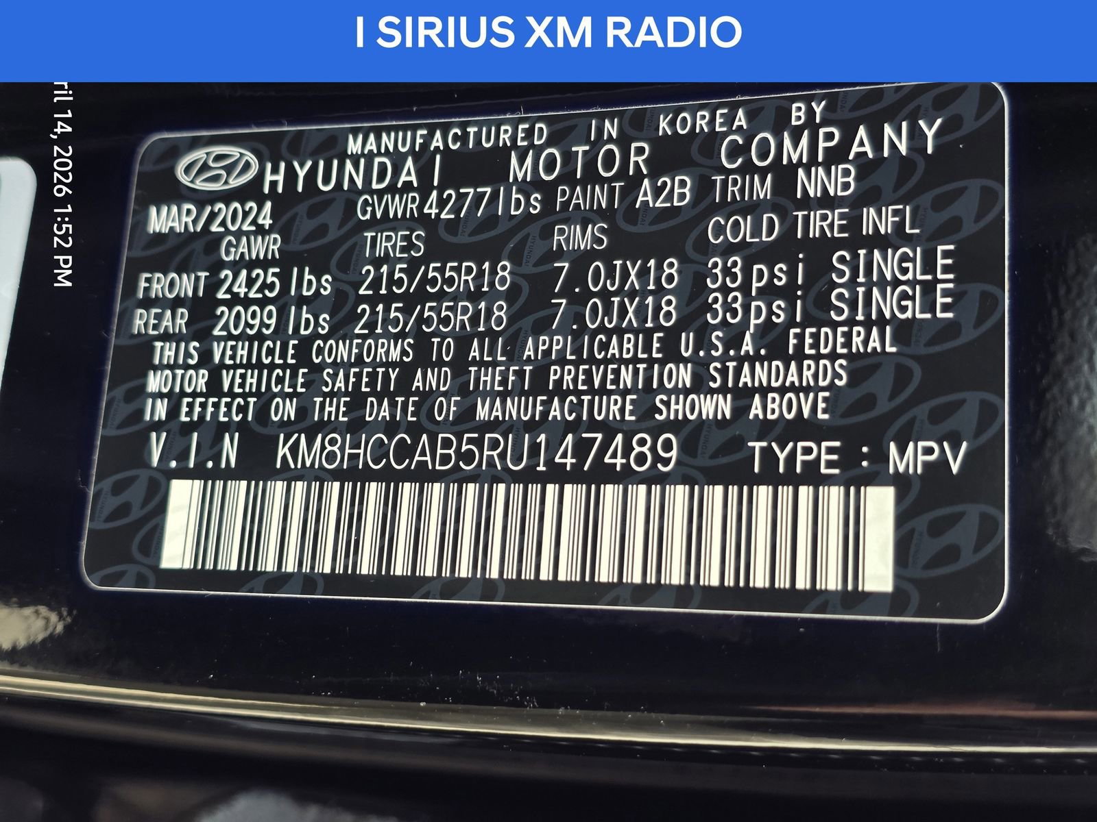 Certified 2024 Hyundai Kona SEL w/ Convenience Package AWD/4WD image 31