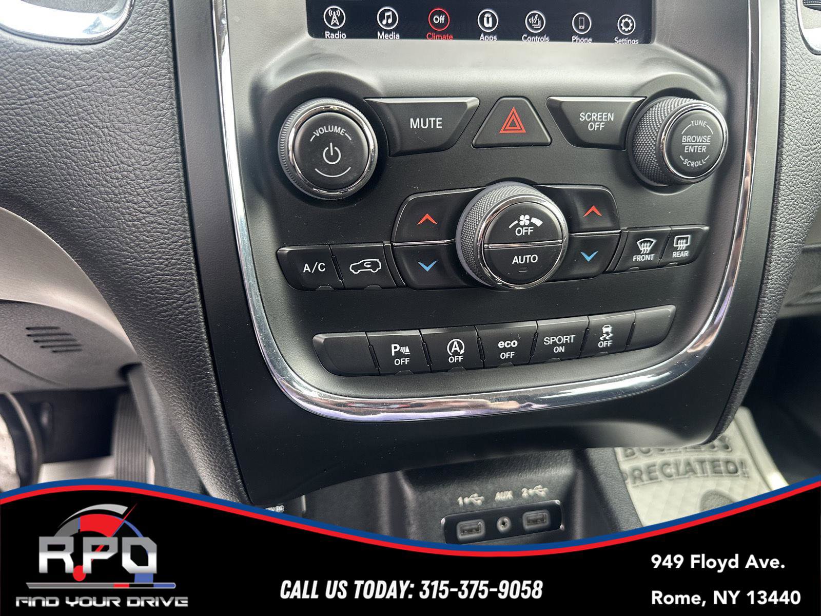 Used 2018 Dodge Durango SXT w/ Quick Order Package 2BB AWD/4WD image 17