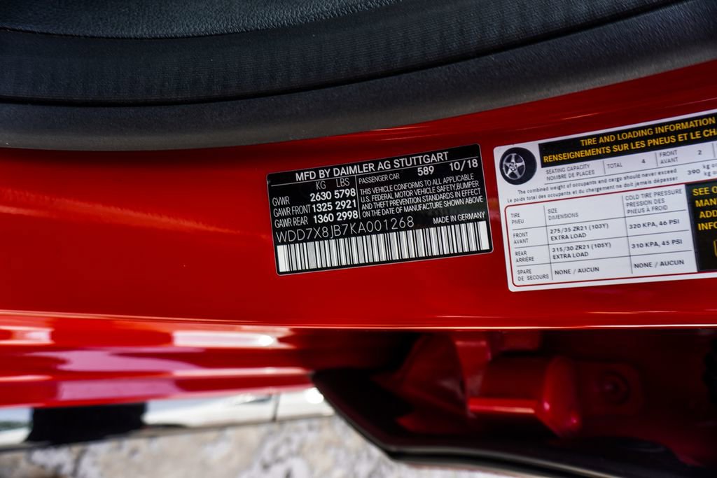 Used 2019 Mercedes-Benz AMG GT 63 w/ AMG Dynamic Plus Package image 46