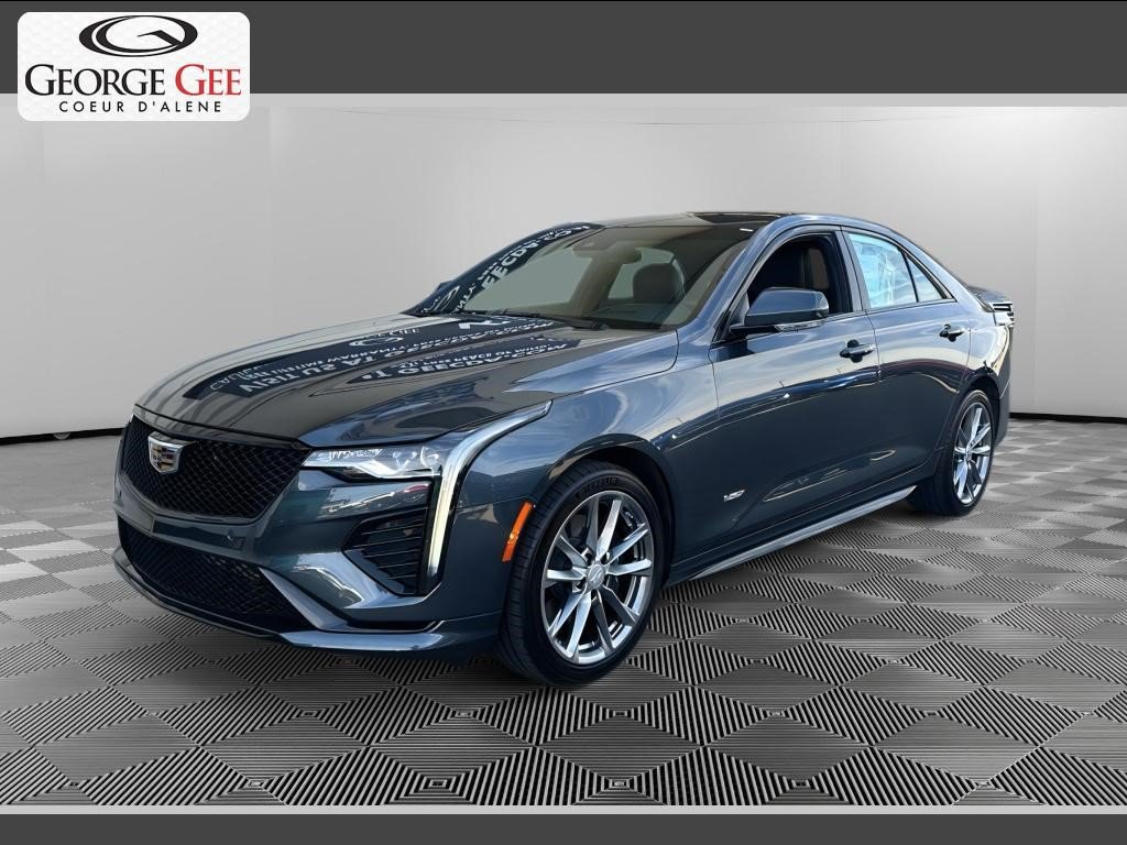 Certified 2022 Cadillac CT4 V w/ Technology Package AWD/4WD image 1