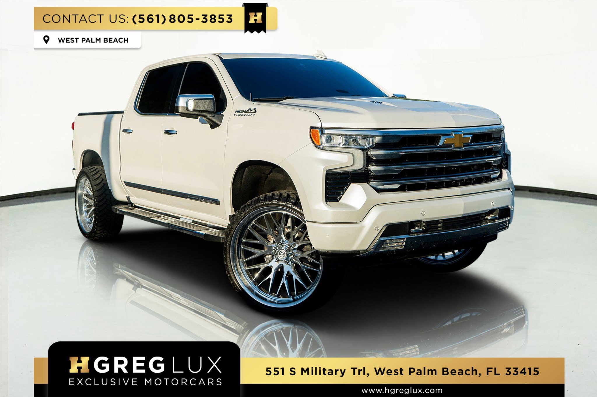 Used 2023 Chevrolet Silverado 1500 High Country w/ Technology Package image 1