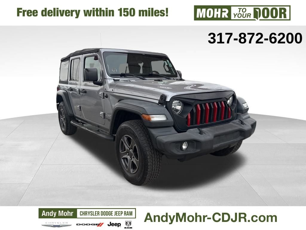 Used 2018 Jeep Wrangler Unlimited Sport S