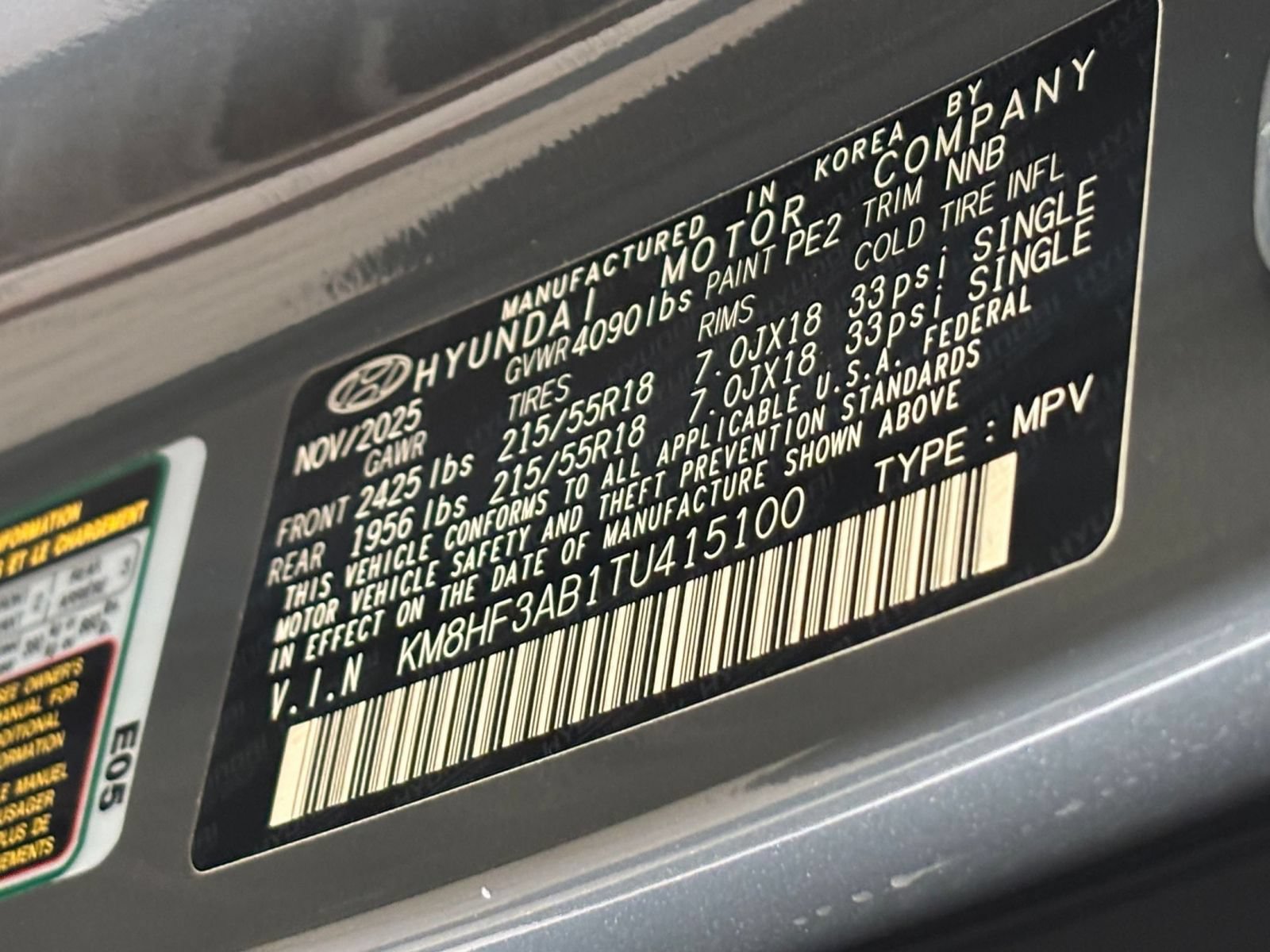 Used 2026 Hyundai Kona SEL Sport FWD image 28
