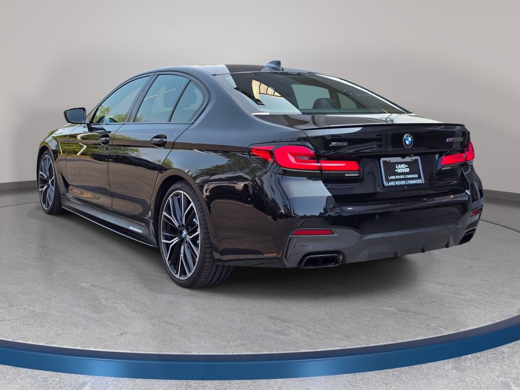 Used 2021 BMW M550i xDrive w/ Executive Package AWD/4WD image 8