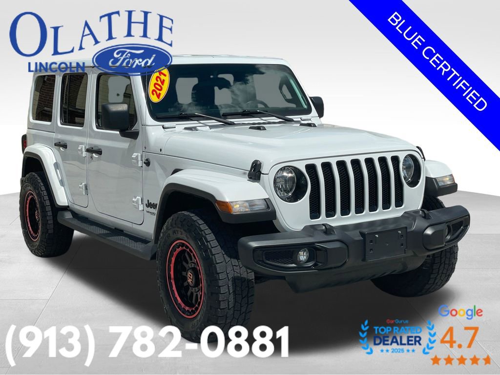 Used 2021 Jeep Wrangler Unlimited Sahara AWD/4WD image 8