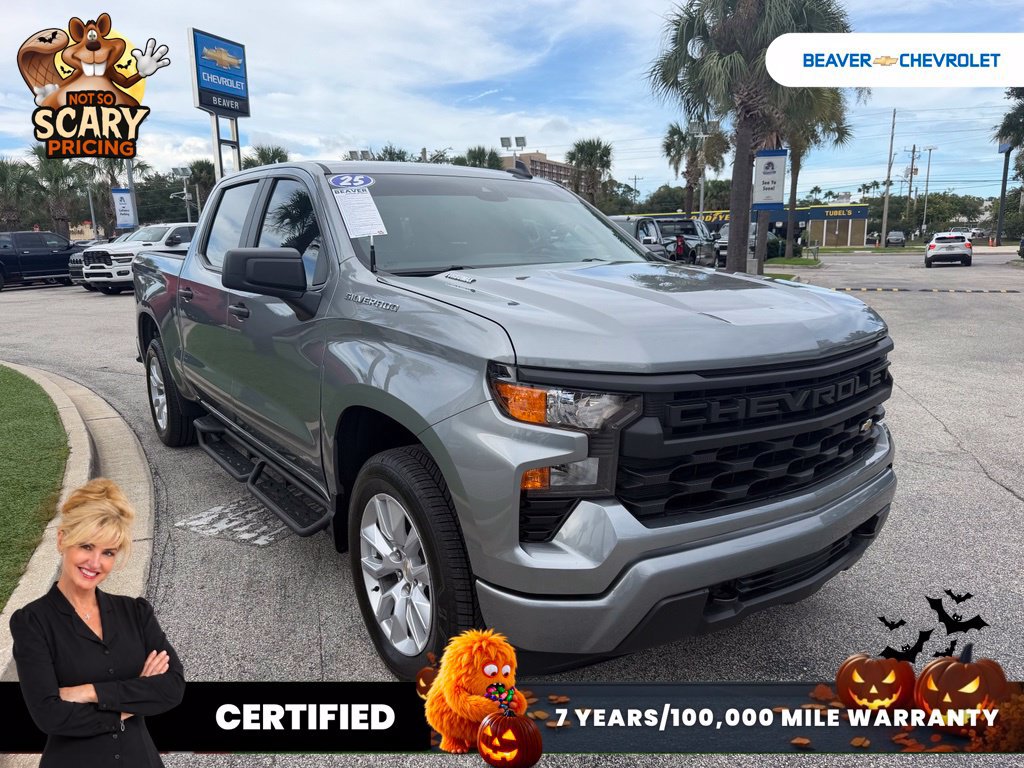 Used 2025 Chevrolet Silverado 1500 Custom AWD/4WD image 2