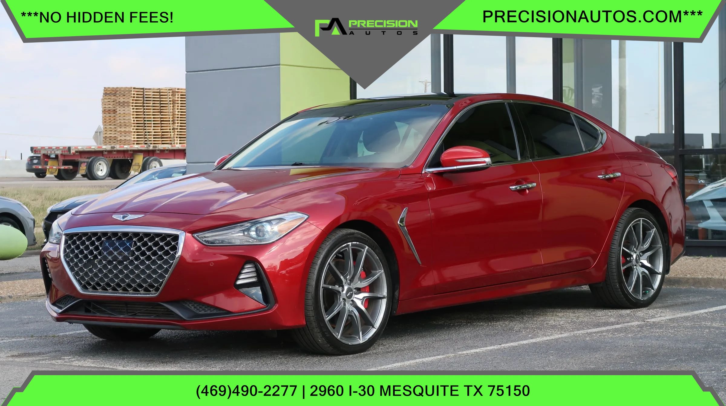 Used 2021 Genesis G70 3.3T RWD image 1